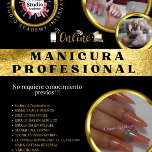 Xnails Studio Academy. Cursos de manicuria online capacitación profesional.