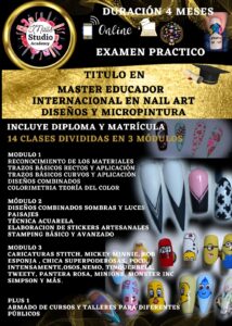 Xnails Studio Academy. Cursos de manicuria online capacitación profesional.