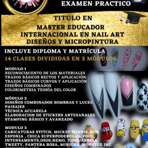 Xnails Studio Academy. Cursos de manicuria online capacitación profesional.