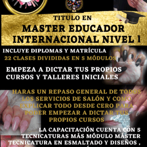 Xnails Studio Academy. Cursos de manicuria online capacitación profesional.