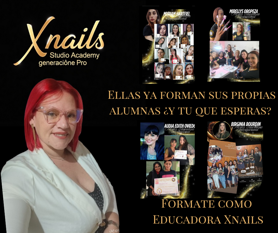 Xnails Studio Academy. Cursos de manicuria online capacitación profesional.